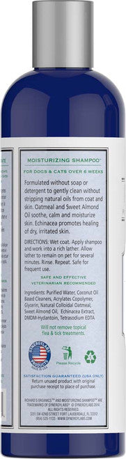 Synergy Labs Richard’s Organics Moisturizing Shampoo 12 fl. oz - Dog