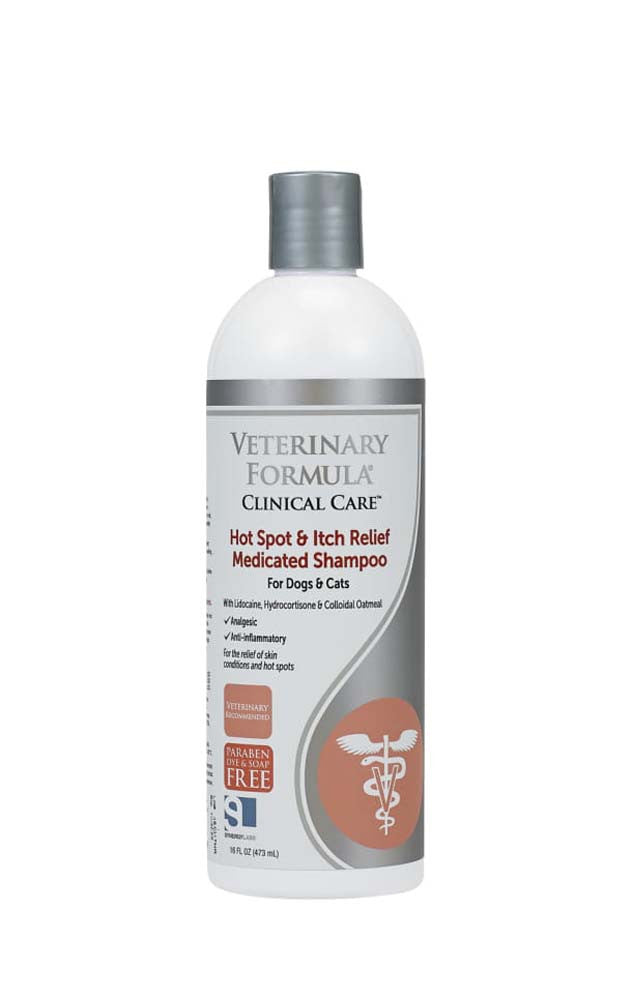 Synergy Labs Veterinary Formula Clinical Care Hot Spot shampoo 16 fl. oz