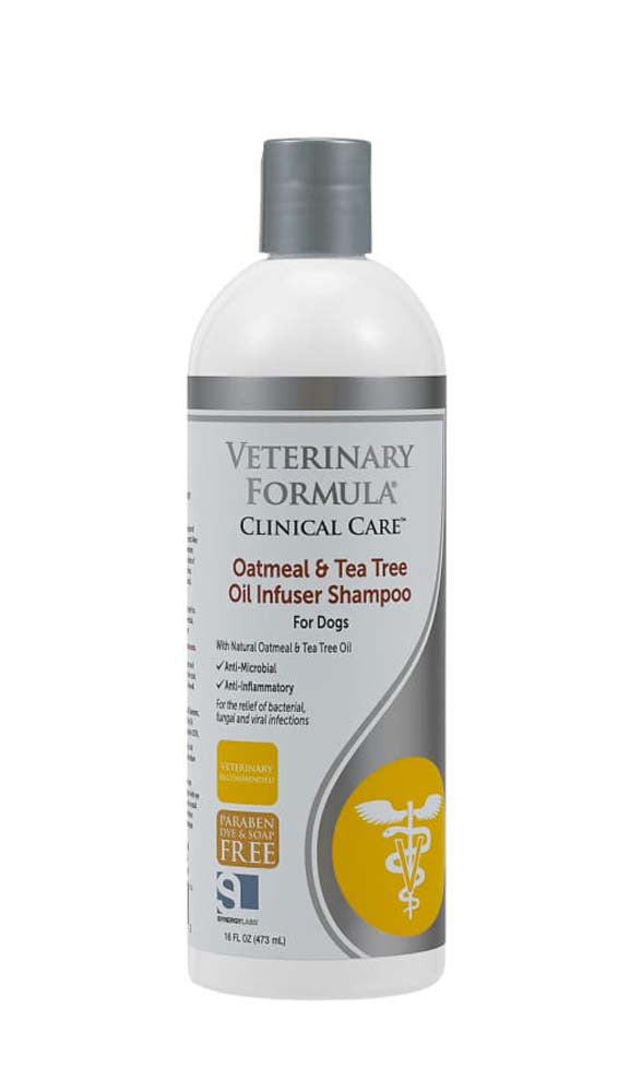 Synergy Labs Veterinary Formula Clinical Care Oatmeal & Tea Tree Oil Shampoo 16 fl. oz