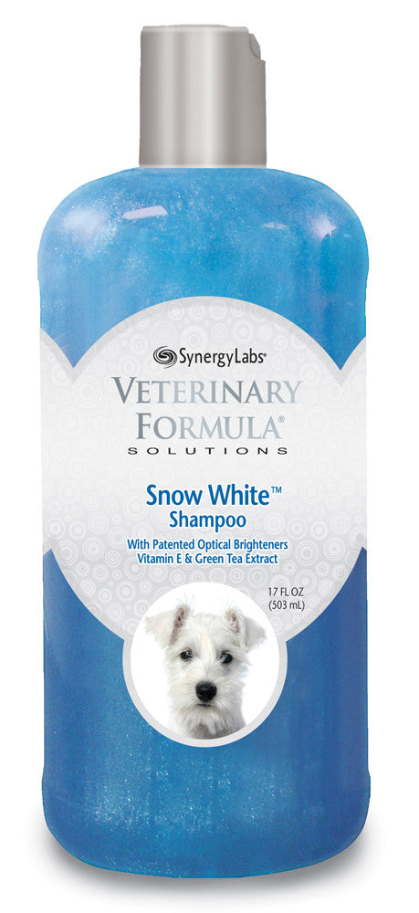 Synergy Labs Veterinary Formula Solutions Snow White Whitening Shampoo 17 fl. oz