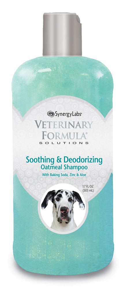 Synergy Labs Veterinary Formula Soothing & Deodorizing Oatmeal Shampoo 17 fl. oz