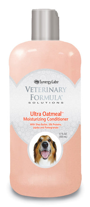 Synergy Labs Veterinary Formula Ultra Oatmeal Moisturizing Conditioner 17 fl. oz - Dog