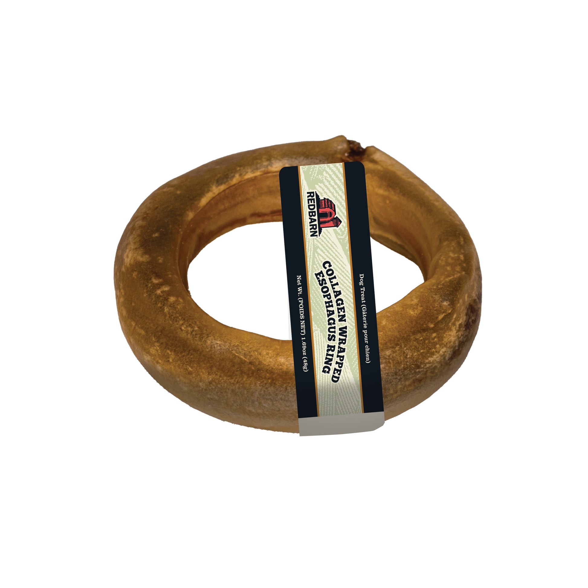 Redbarn Pet Products Redbarn Collagen Wrapped Esophagus Ring Dog Treat 18ea/18 ct 785184262849
