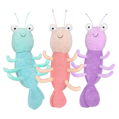 Multipet Margaritaville Shrimp Dog Toy Assorted Color 20 in 784369563627