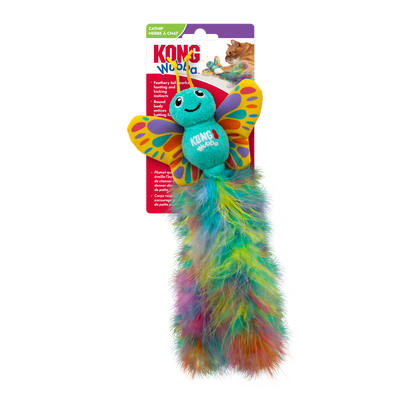 KONG KONG Cat Wubba Butterfly Cat Toy 035585256153