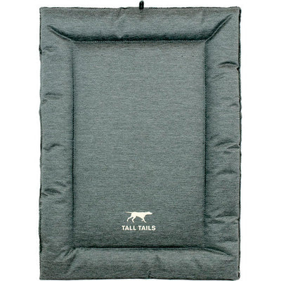 Tall Tails Dog Crate Mat Bed Gray Large