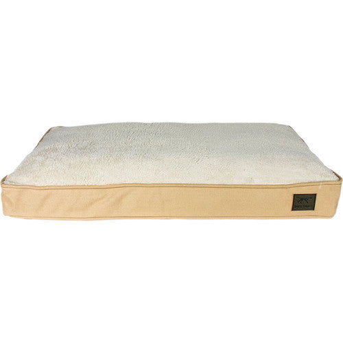 Tall Tails Dog Cushion Bed Khaki Medium