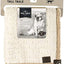 Tall Tails Dog Micro Sherpa Bone Cream Throw 40x60 {L - x}