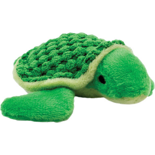 Tall Tails Dog Plush Squeaker Turtle 4 Inches