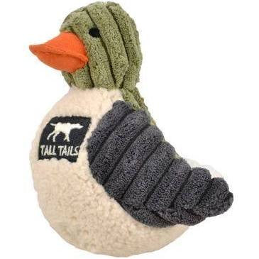 Tall Tails Dog Squeaker Duck Sage 5 Inches {L - x}