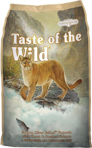 Taste of the Wild Canyon River Feline w/ Trout & Smoked Salmon 14lb {L - 1}418413 - Cat