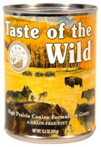 Taste of the Wild High Prairie Can Dog 12/13.2 oz. {L - 1}418591{RR}