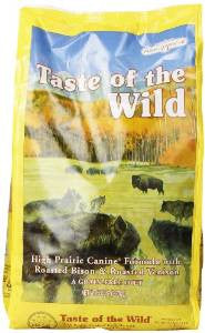 Taste of the Wild High Prairie Canine with Roasted Bison & Venison 5 lb. {L+1} 418579 074198609628