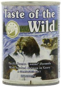 Taste of the Wild Pacific Stream Can Dog 12/13.2 oz. {L-1}418592 074198610730