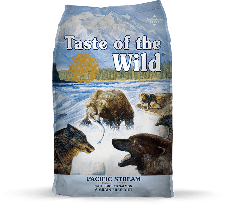 Taste of the Wild Pacific Stream Canine with Smoked Salmon 5 Lb. {L+1} 418575 074198609581