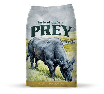 Taste of the Wild Prey Grain Free Angus Beef Dry Cat Food 6lbc=6 418352 {L - 1} SD - 3