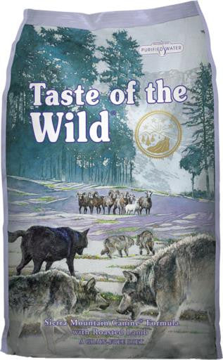 Taste of the Wild Sierra Mountain Canine with Roasted Lamb 14lb {L - 1}418394 - Dog