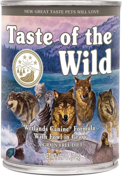 Taste of the Wild Wetlands Can Dog 12/13.2 oz {L - 1} 418590(RR)