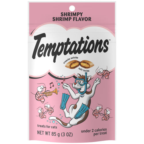 Temptations Classics Crunchy & Soft Adult Cat Treats Shrimpy Shrimp 3oz