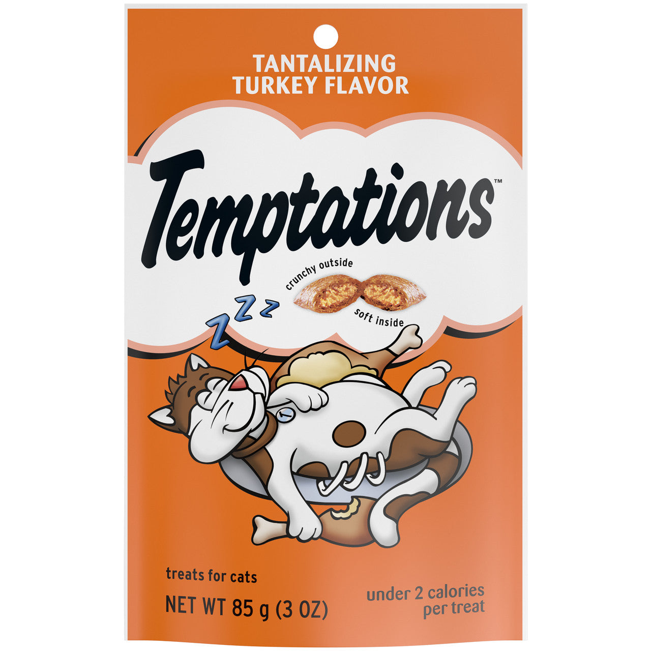 Temptations Classics Crunchy & Soft Adult Cat Treats Tantalizing Turkey 3oz