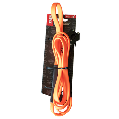 Boss Dog Tactical TPU Dog Leash Hunter Orange 6 ft 850036272656