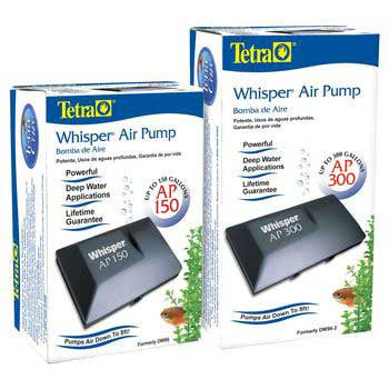 Tetra 150 Whisper Air Pump {L + b}309263 - Aquarium