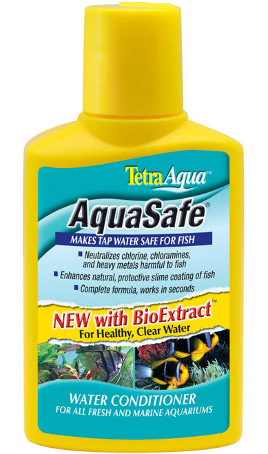 Tetra AquaSafe Plus Water Conditioner 33.8 fl. oz - Aquarium