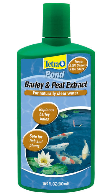 Tetra Barley & Peat Extract for Naturally Clear Water 16.9 fl. oz - Aquarium