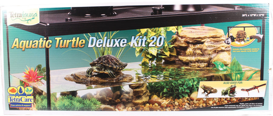 Tetra Deluxe Aquatic Turtle Starter Kit 1ea 047497816073