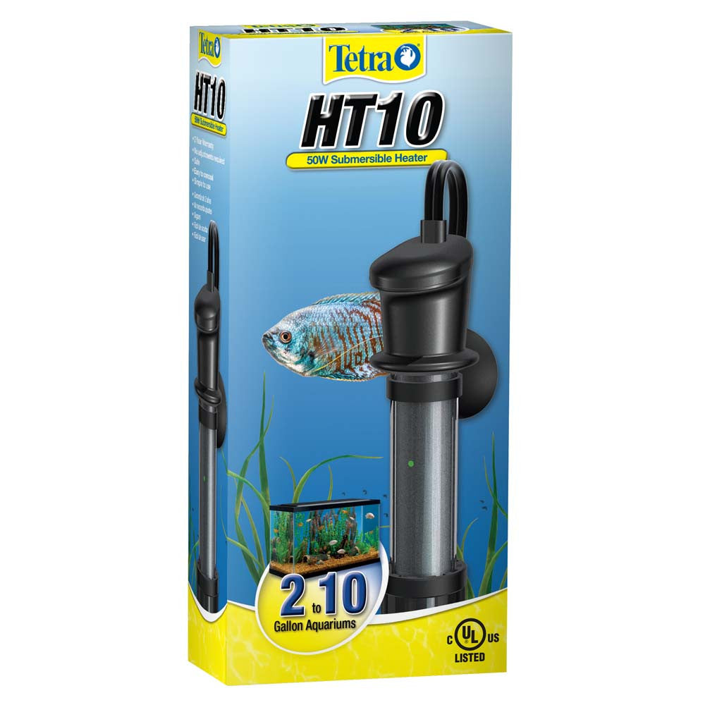 Tetra HT Submersible Aquarium Heater 50 Watt 2-10 Gallon