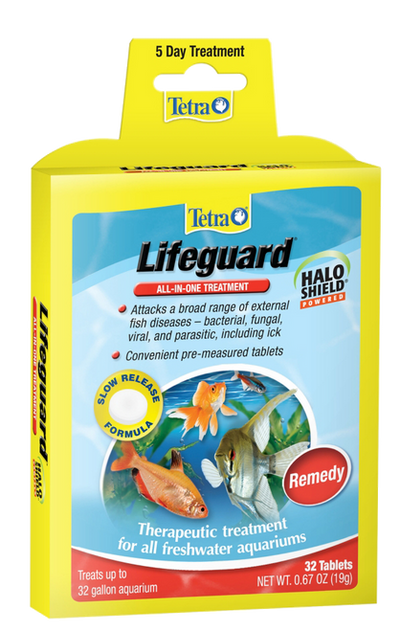 Tetra LifeGuard All - in - One Fresh Water Treatment Tablets 0.67 oz - Aquarium