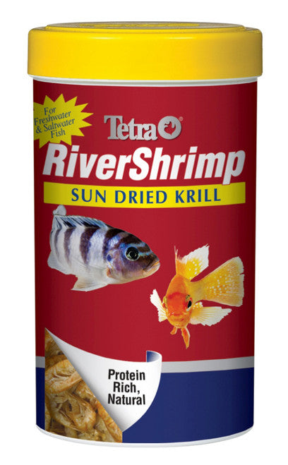 Tetra River Shrimp Freeze - Dried Fish Food 0.92 oz - Aquarium