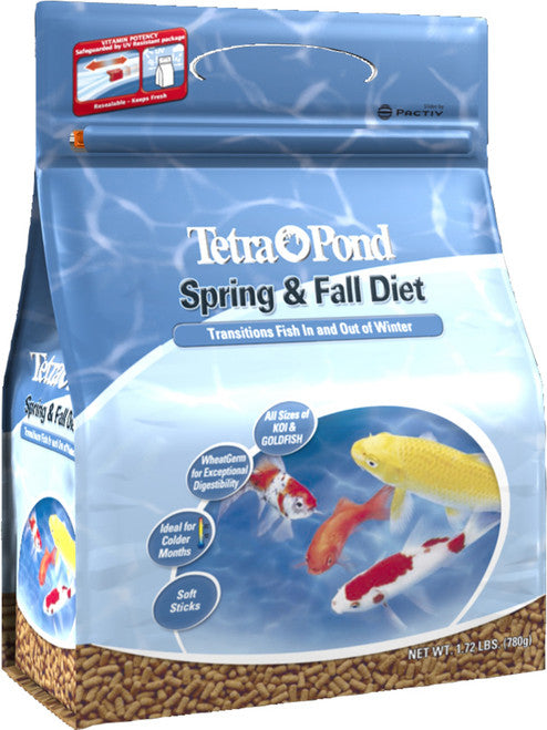 Tetra Spring & Fall Diet Sticks for Koi and Goldfish 1.72 lb - Pond