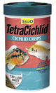 Tetra TetraCichlid Cichlid Crisps Fish Food 8.82 oz - Aquarium