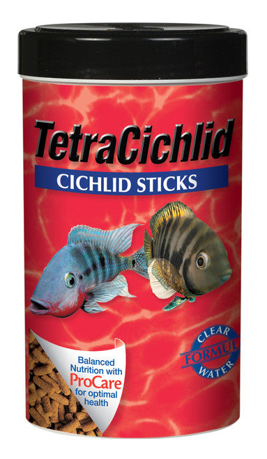 Tetra TetraCichlid Sticks Fish Food 5.65 oz - Aquarium