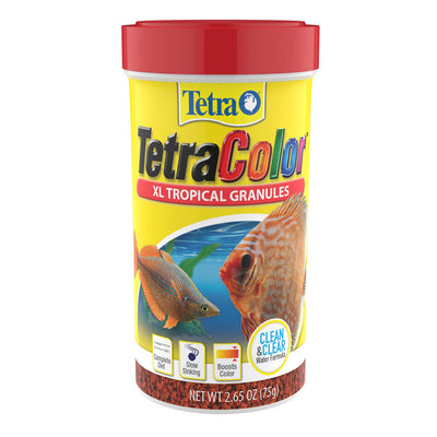 Tetra TetraColor Tropical Granules Fish Food 2.65 oz