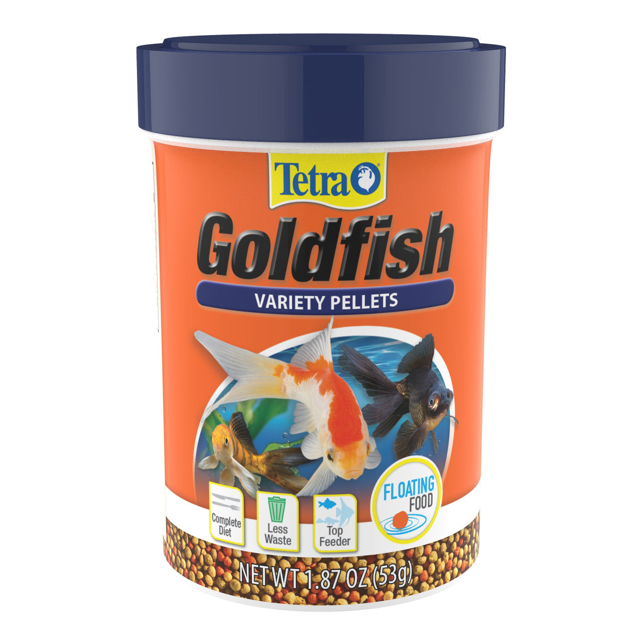 Tetra TetraFin Floating Variety Pellets Fish Food 1.87 oz