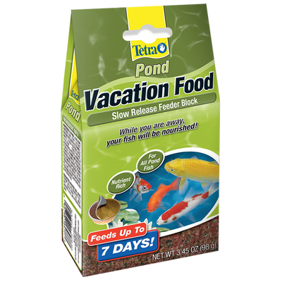 Tetra Vacation Food Slow Release Feeder Block 3.45 oz - Aquarium