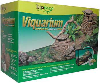 Tetra Viquarium Filter/Basking Area 20 - 55 Gallons {L - 1}309389(D) - Reptile