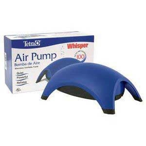 Tetra Whisper 100 Air Pump (New Design Ul Approved) {L-b}309377 046798778509