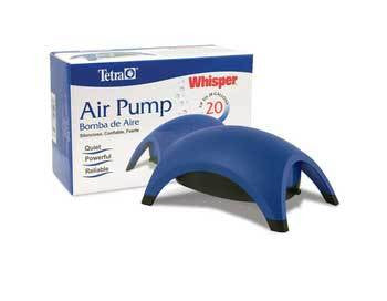 Tetra Whisper 20 Air Pump (New Design Ul Approved) {L+b}309374 046798778479