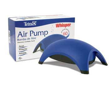Tetra Whisper 60 Air Pump (New Design Ul Approved) {L - b}309376 - Aquarium