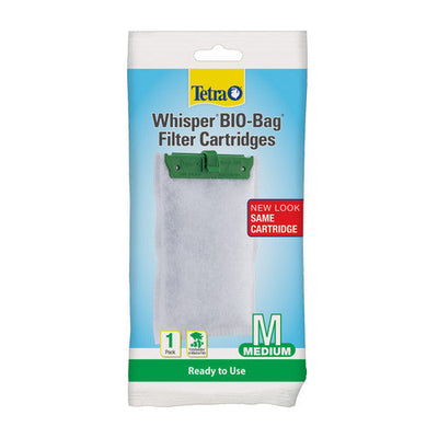 Tetra Whisper Bio - Bag Cartridge for IQ and PF Filters 1pk MD - Aquarium