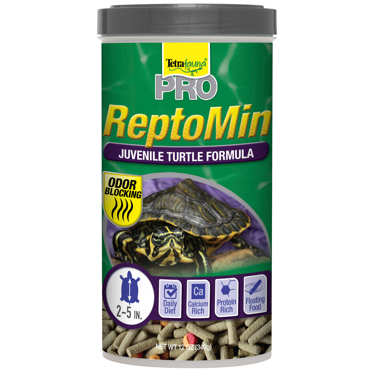 TetraFauna PRO PRO ReptoMin Juvenile Turtle Formula Sticks Dry Food 12 oz