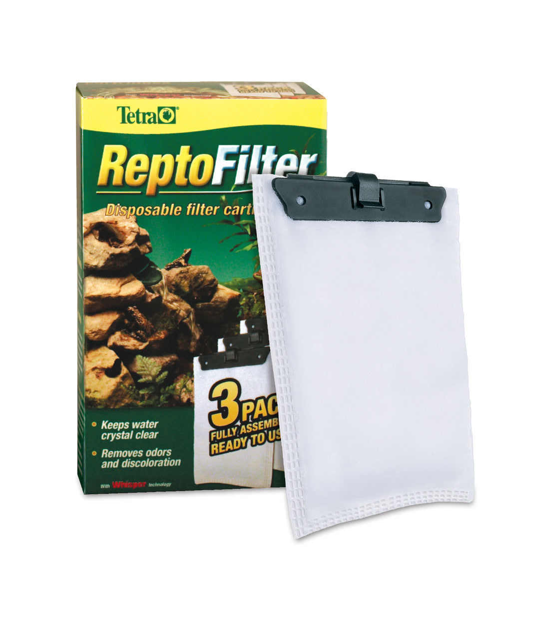 TetraFauna ReptoFilter Disposable Filter Cartridges 3pk MD