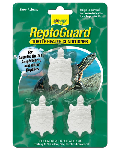 TetraFauna ReptoGuard Turtle Health Conditioner 3 Count - Reptile