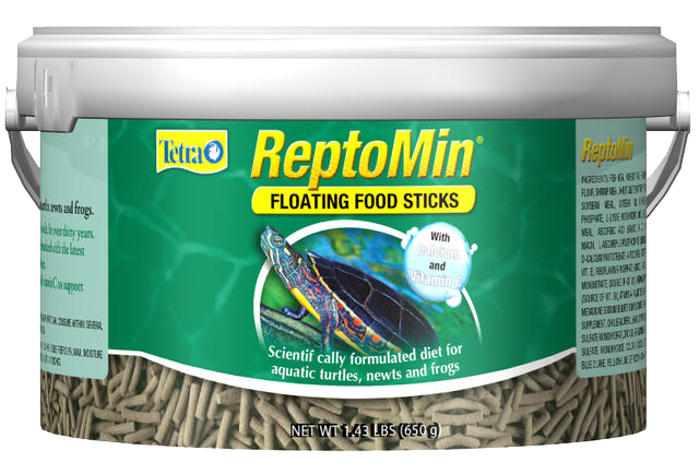 TetraFauna ReptoMin Floating Food Sticks Reptile Dry Food 1.43 lb