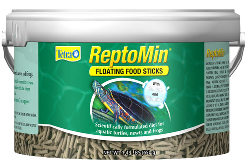 TetraFauna ReptoMin Floating Food Sticks Reptile Dry 1.43 lb
