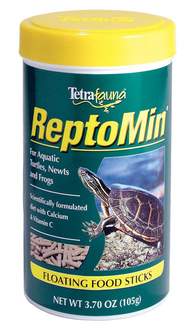 TetraFauna ReptoMin Floating Food Sticks Reptile Dry 1.94 oz