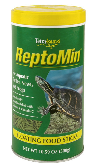 TetraFauna ReptoMin Floating Food Sticks Reptile Dry 10.59 oz